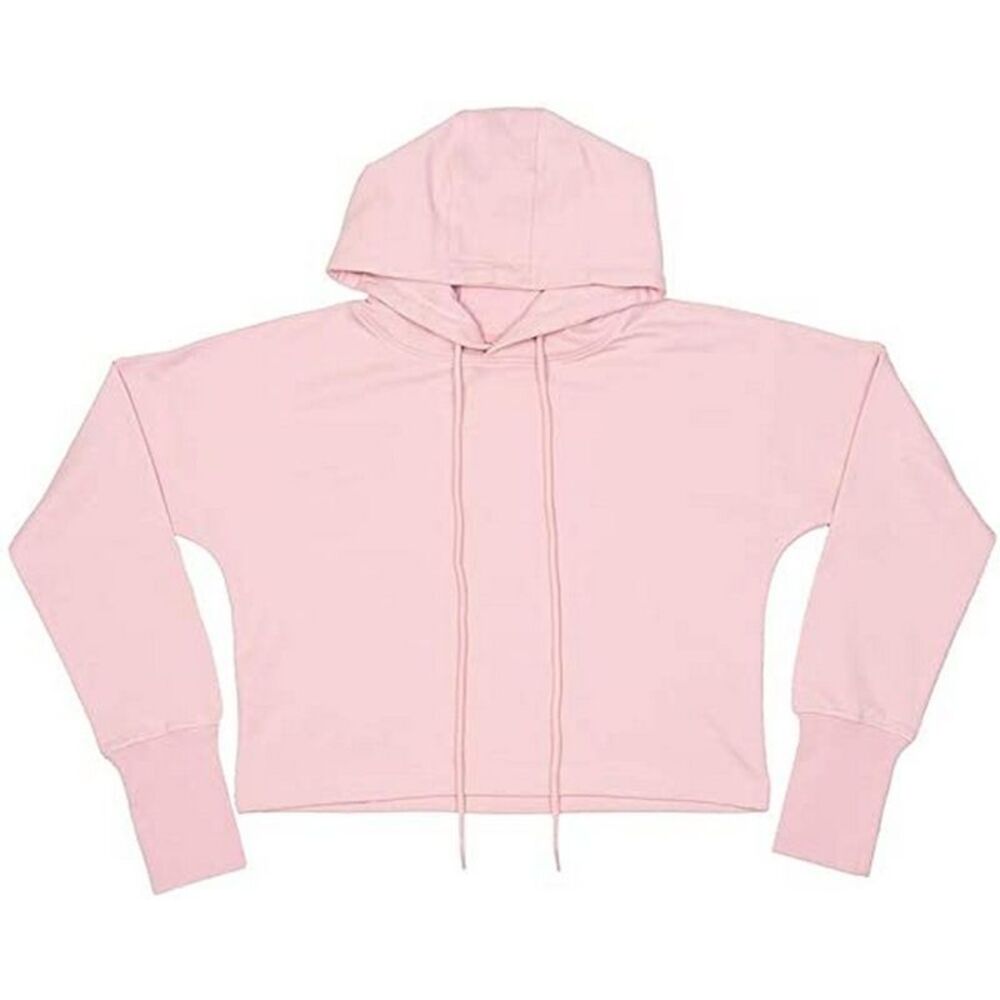 Mantis Womens/Ladies Cropped Crop Top / Pastel Pink